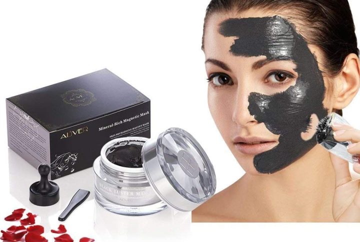 Audala Magnetic Mask Mineral Sea Mud Black