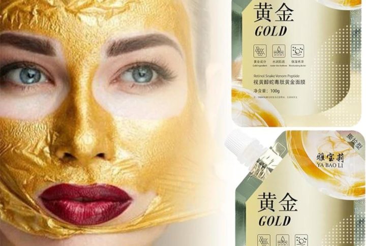 Retinol Snake Venom Peptide Gold Mask